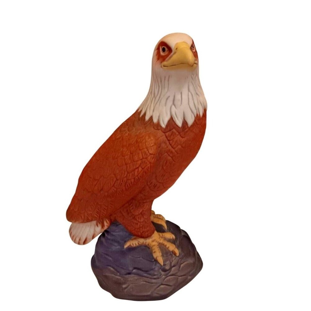 Pride Of America Eagle Figurine Handcrafted Exclusively For Avon Porcelain 1983